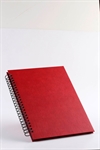 Scrapbog - Scrapbøger rød italiensk kunstlæder
